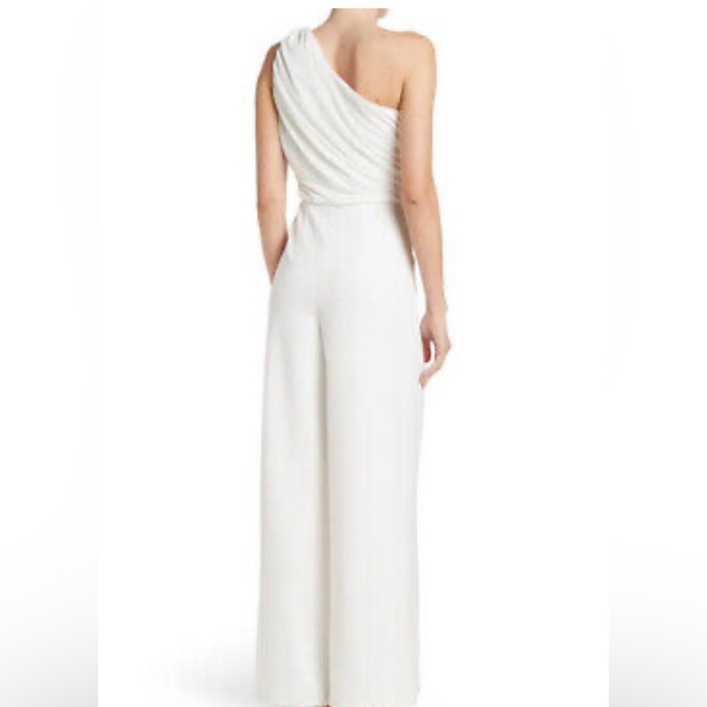 LOVE BY DESIGN Woman Ava One-Shoulder Wide Leg Jumpsuit
